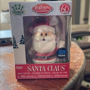 Funko Minis Santa Claus Red and White Vinyl Figure 60th anniversary edition